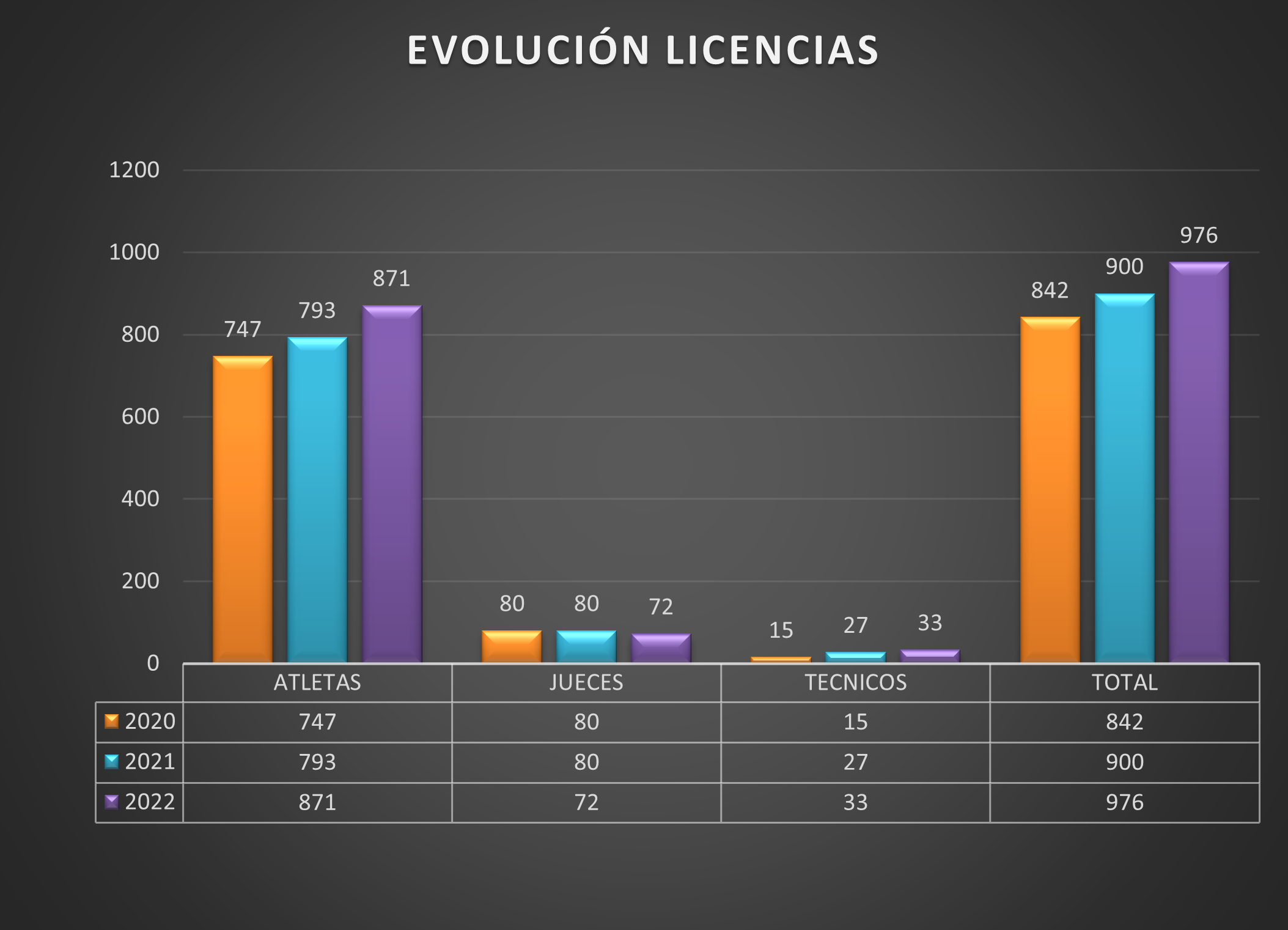 RESUMEN LICENCIAS 2022